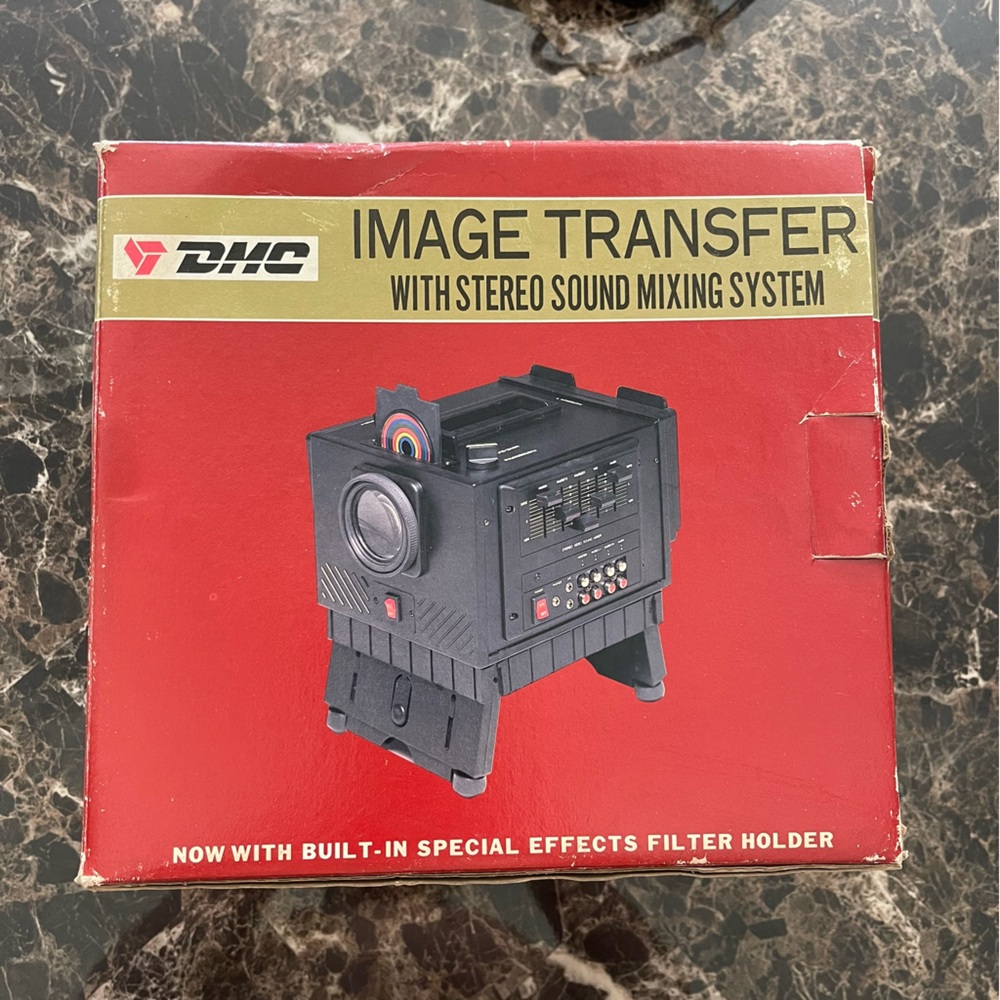 Vintage DMC Image Transfer w/ Stereo Sound Mixing System